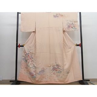 平和屋野田店■訪問着　松竹梅　暈し染め　逸品　BAAD0544mz(着物)