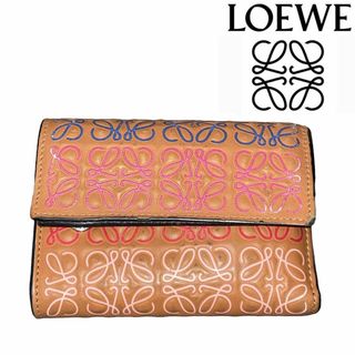 ロエベ(LOEWE)の即日発送 LOEWE 折りたたみ　財布　マルチカラー アナグラム(財布)