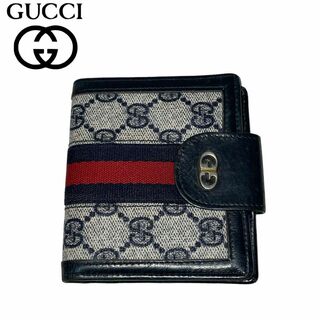 グッチ(Gucci)の即日発送 美品 オールド GUCCI 財布 シェリー GG PVC(財布)