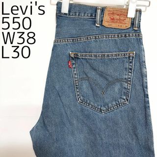 リーバイス(Levi's)のリーバイス550 Levis W38 ダークブルーデニム 青 パンツ 9132(デニム/ジーンズ)