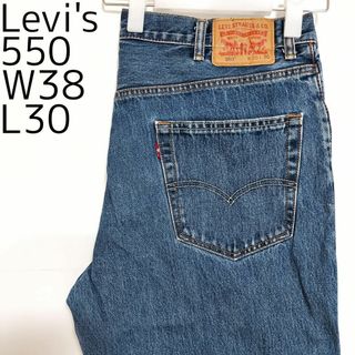 リーバイス(Levi's)のリーバイス550 Levis W38 ダークブルーデニム 青 パンツ 9133(デニム/ジーンズ)