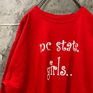 NC STATE GIRLS アメリカ輸入 オーバーサイズ Tシャツ(Tシャツ/カットソー(半袖/袖なし))