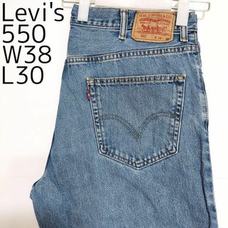 リーバイス(Levi's)のリーバイス550 Levis W38 ダークブルーデニム 青 パンツ 9135(デニム/ジーンズ)