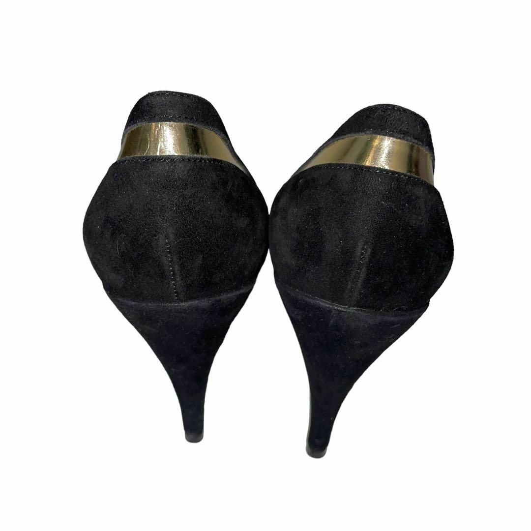 Gucci(グッチ)の即日発送 美品❗️ GUCCI ハイヒール 36 1/2 ブラック スウェード レディースの靴/シューズ(ハイヒール/パンプス)の商品写真