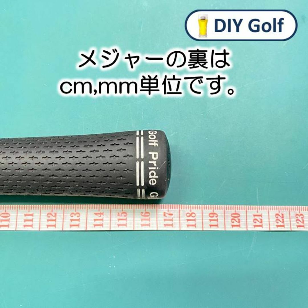 【最新・最安版】 ゴルフ クラブレングス 測定用治具 60度法 メジャー付き スポーツ/アウトドアのゴルフ(クラブ)の商品写真