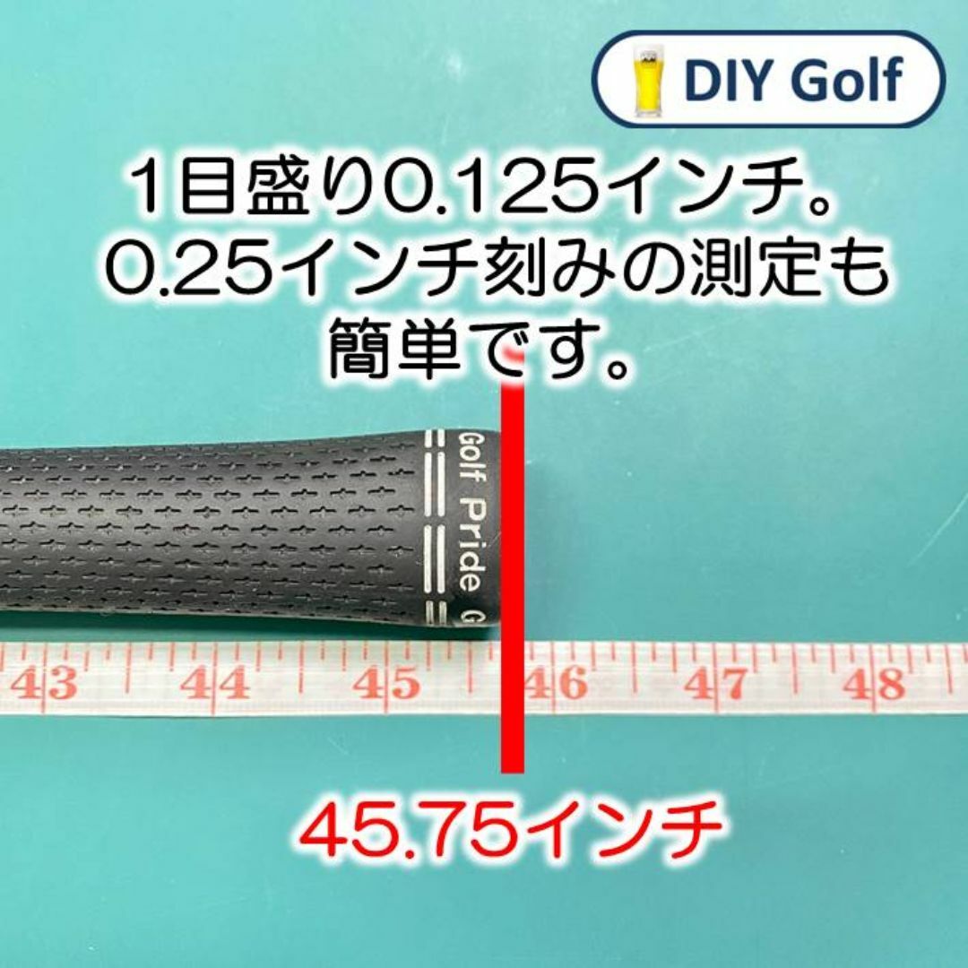 【最新・最安版】 クラブレングス 測定用治具 60度法 メジャー付き ゴルフ スポーツ/アウトドアのゴルフ(クラブ)の商品写真