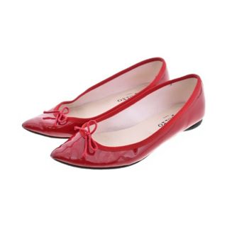 レペット(repetto)のrepetto レペット パンプス EU37(23.5cm位) 赤 【古着】【中古】(ハイヒール/パンプス)