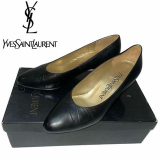 Yves Saint Laurent - yves saint laurent パンプス レザー プラック 34 1/2