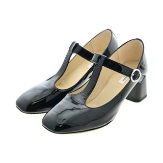 レペット(repetto)のrepetto レペット パンプス EU38(24.5cm位) 黒 【古着】【中古】(ハイヒール/パンプス)