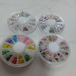 ①レジン　ネイルモチーフ色々セット