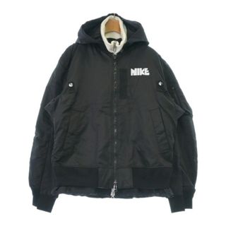 サカイ(sacai)のsacai サカイ ミリタリーブルゾン M 黒 【古着】【中古】(ミリタリージャケット)