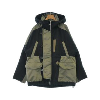 サカイ(sacai)のsacai サカイ ブルゾン（その他） 1(S位) カーキx紺 【古着】【中古】(その他)