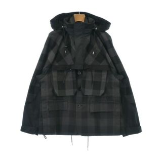 sacai サカイ ブルゾン（その他） 1(S位) グレーx黒(チェック) 【古着】【中古】