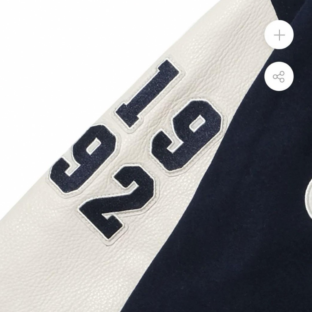 FREAK'S STORE - KEBOZ MELTON & LEATHER VARSITY JACKET の通販 FREAK'S STORE - KEBOZ MELTON & LEATHER VARSITY JACKET の通販