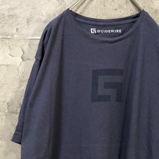 GUIDEWIRE G シンプルロゴ USA輸入 オーバー Tシャツ(Tシャツ/カットソー(半袖/袖なし))