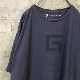 GUIDEWIRE G シンプルロゴ USA輸入 オーバー Tシャツ(Tシャツ/カットソー(半袖/袖なし))