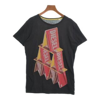 DIESEL ディーゼル Tシャツ・カットソー S 黒 【古着】【中古】