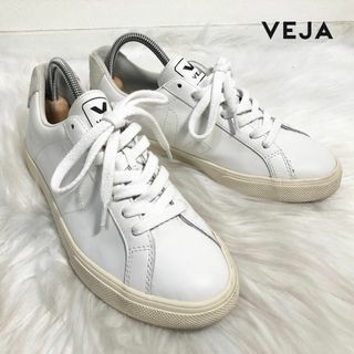 VEJA - VEJA ヴェジャ レザー スニーカー ホワイト