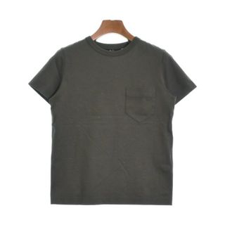 ザリラクス(THE RERACS)のTHE RERACS ザリラクス Tシャツ・カットソー 36(S位) カーキ 【古着】【中古】(カットソー(半袖/袖なし))