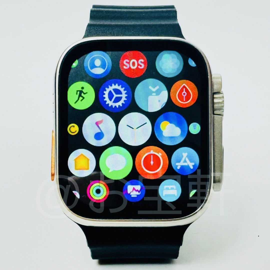 Watch 8 Ultraスマートウォッチ Bluetooth 通話機能 多機能 メンズの時計(腕時計(デジタル))の商品写真