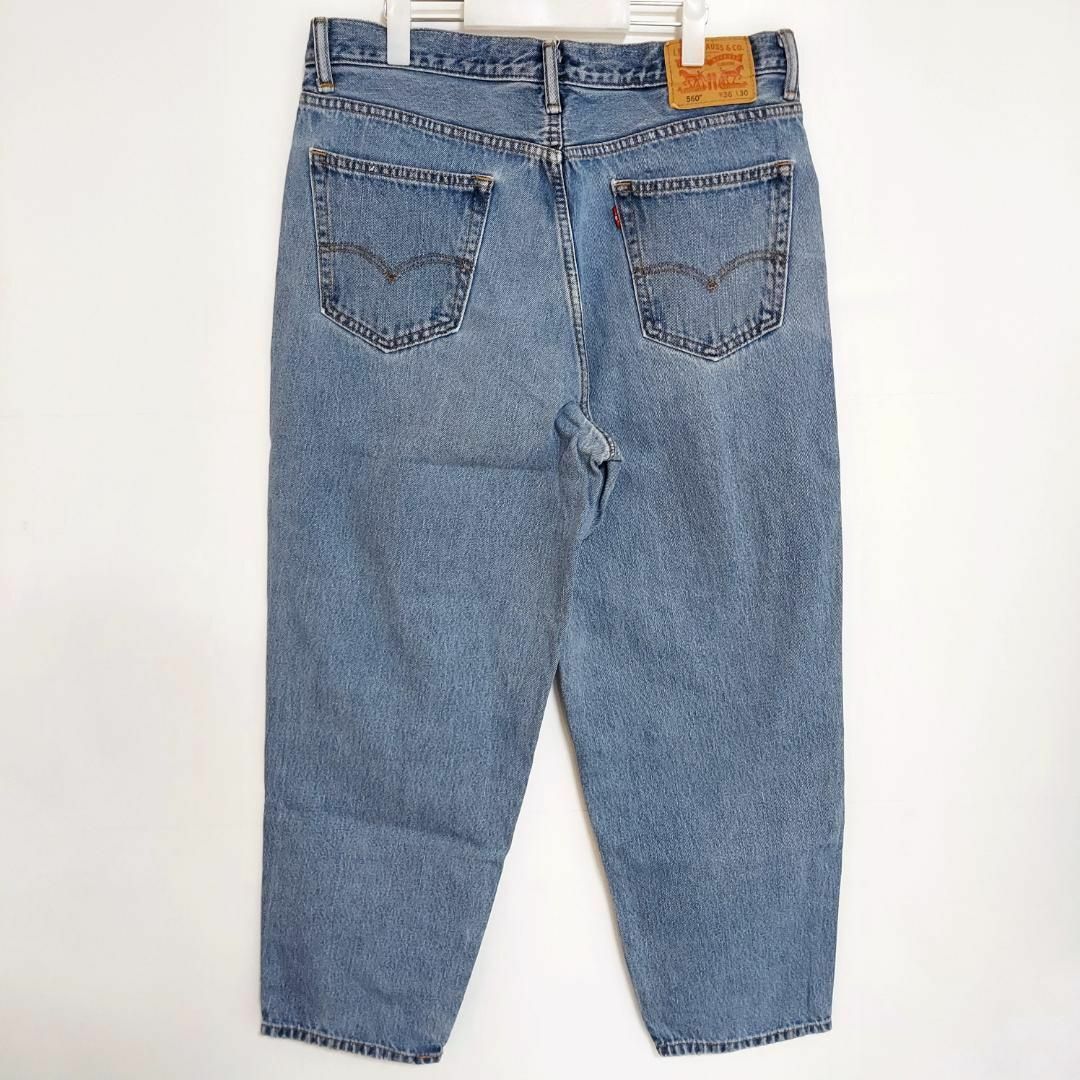 Levi's(リーバイス)のリーバイス560 Levis W36 ダークブルーデニム 青 パンツ 9256 メンズのパンツ(デニム/ジーンズ)の商品写真