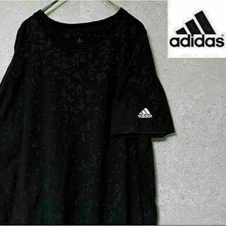 adidas アディダス Tシャツ ワンポイントロゴ 半袖 ゆるダボ L(Tシャツ/カットソー(半袖/袖なし))
