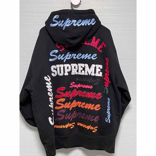 シュプリーム(Supreme)の貴重　supreme シュプリーム マルチカラー 総ロゴ プルオーバー パーカー(パーカー)