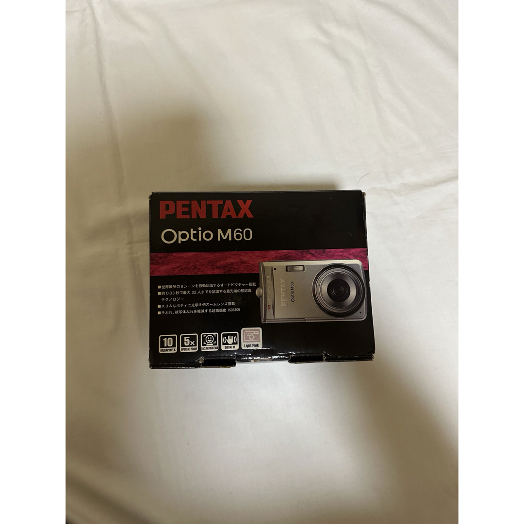 PENTAX(ペンタックス)のpentax optio m60 コンデジ スマホ/家電/カメラのカメラ(コンパクトデジタルカメラ)の商品写真