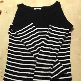 マウジー(moussy)のMOUSSY ボーダーニット(ニット/セーター)