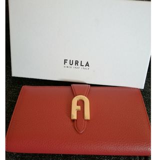 フルラ(Furla)のフルラ　ソフィア　長財布　赤(財布)