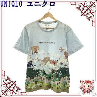 ユニクロ(UNIQLO)のUNIQLO ユニクロ トップス Tシャツ モンスターハンター コラボ プリント(Tシャツ(半袖/袖なし))