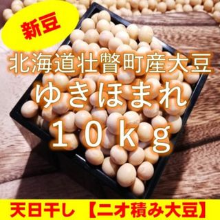 農家直送【新豆】令和5年産 北海道壮瞥町産大豆10㎏(米/穀物)