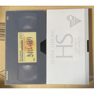 VHSビデオテープ 2本(その他)