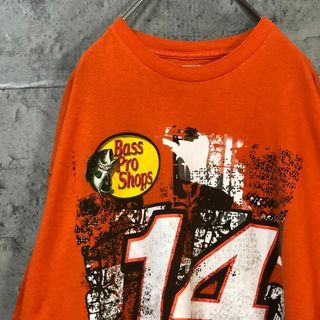 TONY STEWART レーサー 派手ロゴ スポンサー Tシャツ(Tシャツ/カットソー(半袖/袖なし))