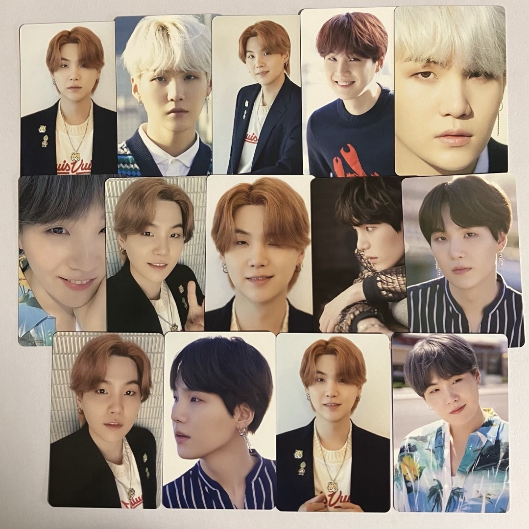 防弾少年団(BTS)(ボウダンショウネンダン)のBTS DICON PHOTOCARD 101 トレカ セット SUGA ユンギ エンタメ/ホビーのタレントグッズ(アイドルグッズ)の商品写真