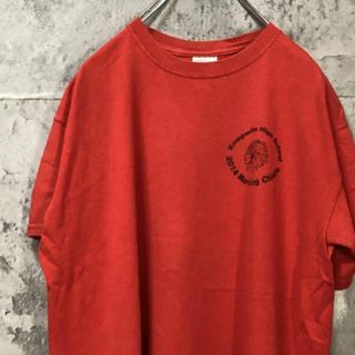 kempsville インディアン ワンポイント バックプリント Tシャツ(Tシャツ/カットソー(半袖/袖なし))