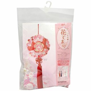 【色:ピンク】Panami つまみ細工キット ツマミッコで作る 花てまり ピンク(その他)