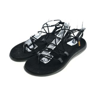 テバ(Teva)のTeva テバ サンダル US7(24cm位) 黒 【古着】【中古】(サンダル)