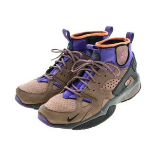 NIKE ACG ナイキ　エーシージー スニーカー 28cm 茶系x紫系 【古着】【中古】(スニーカー)