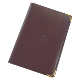 カルティエ(Cartier)のCartier カルティエ カードケース - エンジ 【古着】【中古】(名刺入れ/定期入れ)