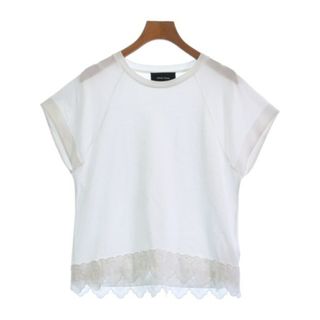 シモーネロシャ(Simone Rocha)のSimone Rocha シモーネロシャ Tシャツ・カットソー S 白 【古着】【中古】(カットソー(半袖/袖なし))