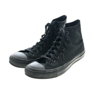 コンバース(CONVERSE)のCONVERSE コンバース スニーカー 27cm 黒 【古着】【中古】(スニーカー)