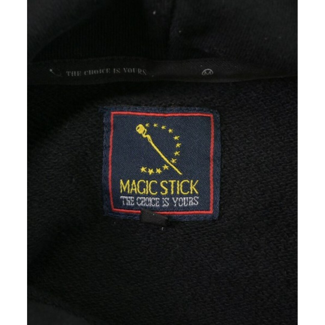MAGIC STICK(マジックスティック)のMAGIC STICK マジックスティック パーカー M 黒 【古着】【中古】 メンズのトップス(パーカー)の商品写真