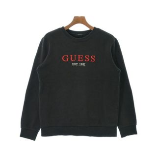 ゲス(GUESS)のGUESS ゲス スウェット M 黒 【古着】【中古】(スウェット)