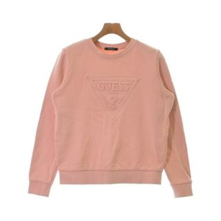 ゲス(GUESS)のGUESS ゲス スウェット S ピンク 【古着】【中古】(スウェット)