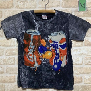 新品 コカコーラ缶 VS ペプシコーラ缶 ボクシング Tシャツ  Mサイズ(Tシャツ/カットソー(半袖/袖なし))