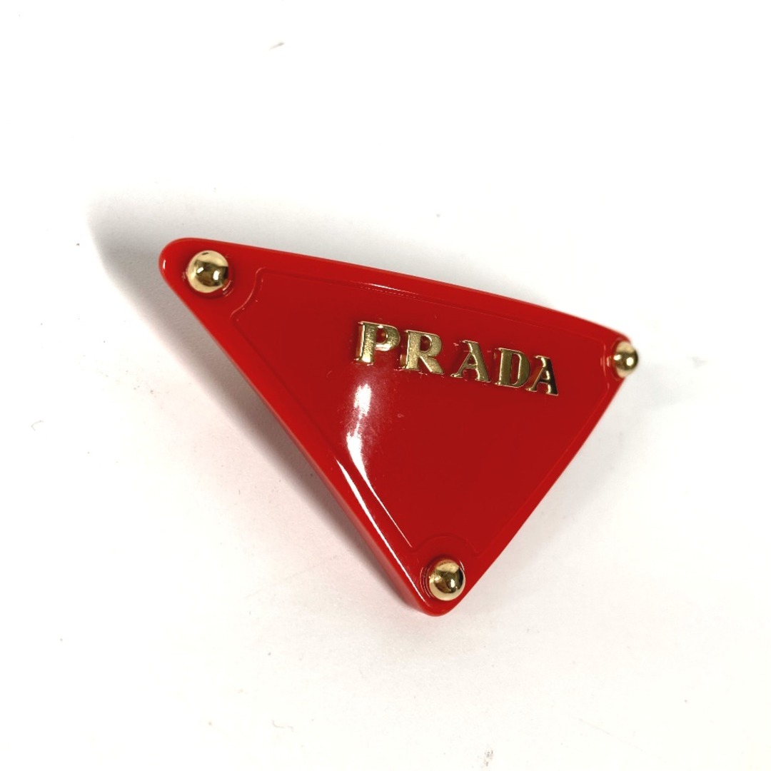 PRADA - プラダ PRADA トライアングルロゴ 三角ロゴ ヘア PRADA - プラダ PRADA トライアングルロゴ 三角ロゴ ヘア