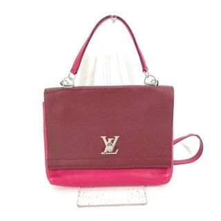 ルイヴィトン(LOUIS VUITTON)のルイヴィトン LOUIS VUITTON ロックミー2 バイカラー 2WAY ショルダーバッグ 斜め掛け ハンドバッグ レザー パープル(ハンドバッグ)