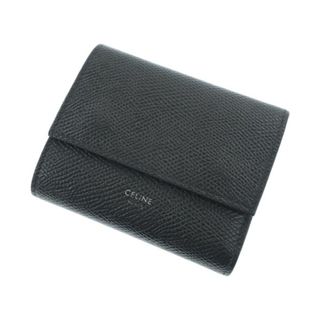 セリーヌ(celine)のCELINE セリーヌ 財布・コインケース - 黒 【古着】【中古】(財布)