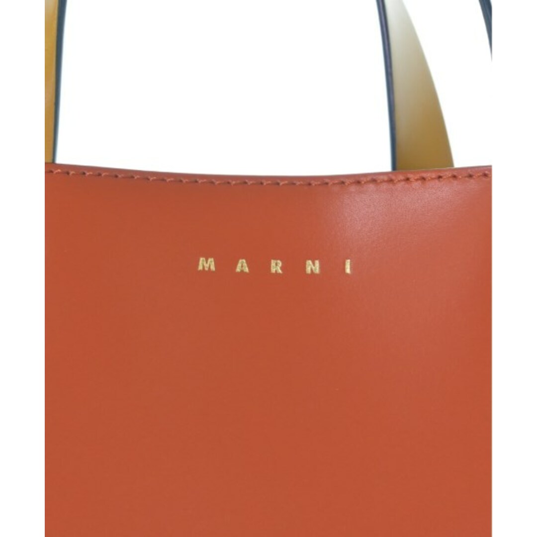 Marni(マルニ)のMARNI マルニ トートバッグ - オレンジ系x紫 【古着】【中古】 レディースのバッグ(トートバッグ)の商品写真